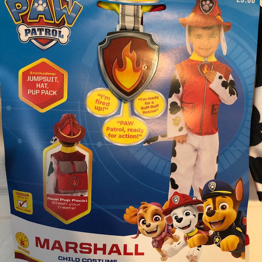 Paw Patrol Marshall Child Costume